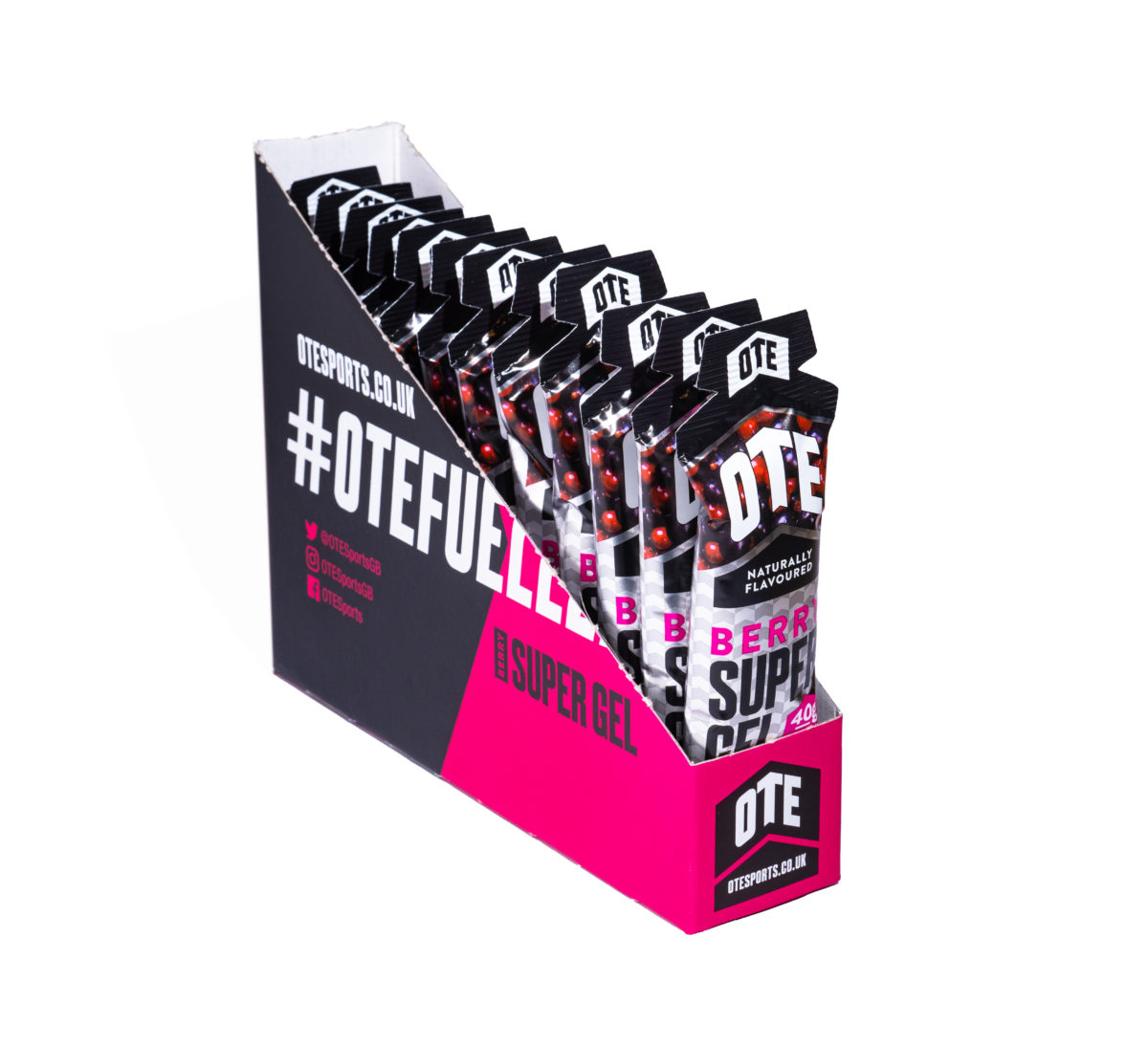 Berry Super Gel | 40g of Carbohydrates | OTE Sports